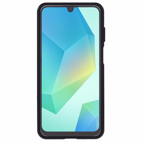 Husa pentru Samsung Galaxy A16, Magnetic Dual Glass, negru