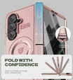 Husă magnetică blindată Dexnor cu două suporturi pentru Samsung Galaxy Z Fold7