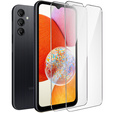 2x sticlă călită pentru Samsung Galaxy A14 4G/5G, ERBORD 9H Hard Glass pe ecran