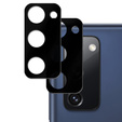 2x ERBORD sticlă călită ERBORD pentru camera pentru Samsung Galaxy S20 FE/ S20 FE 5G, negru
