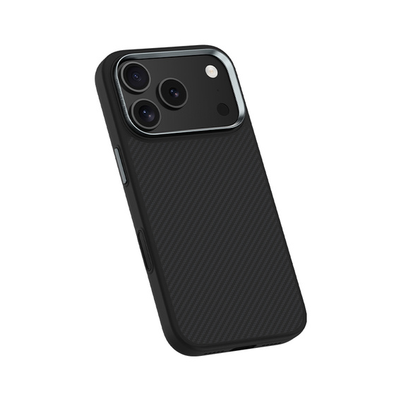 BENKS Kevlar Armor PRO Carbon Fiber 600D A069 carcasă pentru MagSafe pentru iPhone 17 Pro