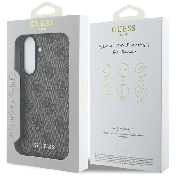 Husă Guess 4G Metal Gold Logo pentru Samsung Galaxy A56