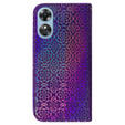 Cu clapetă pentru Oppo A17, Wallet mandala, violet