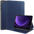 Husă pentru Samsung Galaxy Tab S10 Lite / S10 FE / S9 FE, Business Card and Pen Slot, albastru