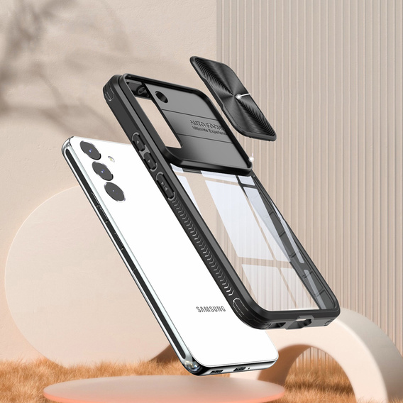 Huse pentru Samsung Galaxy A14 4G/5G, Slide Camera, negru