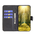 Cu clapetă pentru Samsung Galaxy A15, Wallet, BINFEN COLOR, negru