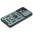 Husă blindată pentru Oppo A38 4G / Oppo A18 4G, CamShield Slide, verde