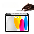 Carcasă + tastatură iPad 10.9 2022, NILLKIN Bumper Pen Slot, negru