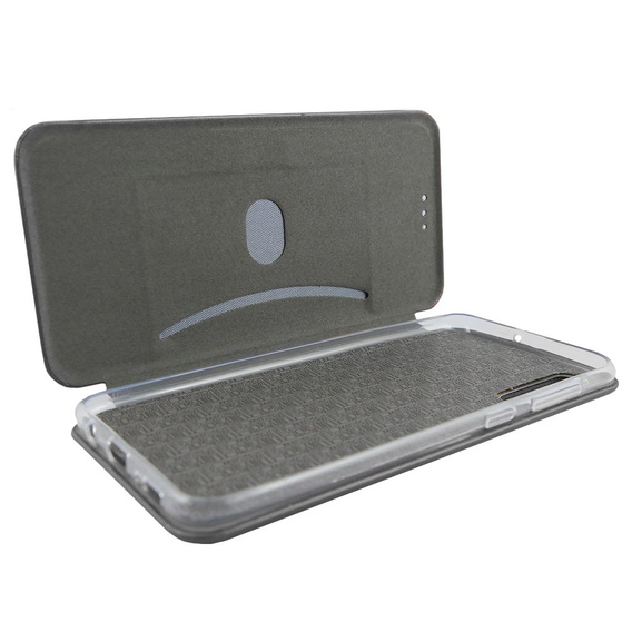 Cu clapetă pentru Xiaomi Redmi 8A, Flexi Book Elegance, negru
