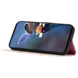 Cu clapetă pentru Xiaomi Redmi Note 13 Pro 4G / Xiaomi Redmi Note 14S / Xiaomi Poco M6 Pro 4G, Wallet, Marble roz