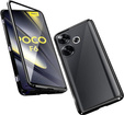 Carcasă pentru Xiaomi Poco F6, Frame Case, negru