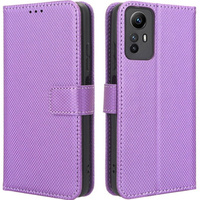 Cu clapetă pentru Xiaomi Redmi Note 12S 4G, Wallet Smart Magnet, violet