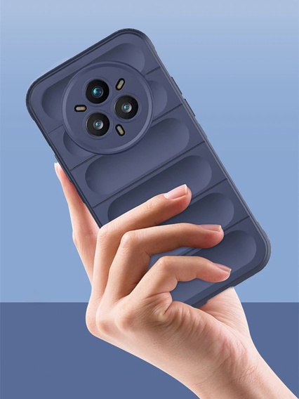 Huse pentru Realme 14 Pro 5G, Gaming Shockproof, albastru închis