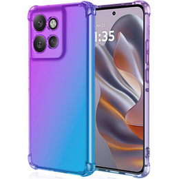 Husa pentru Motorola Edge 50 Neo / Motorola ThinkPhone 25, Gradient Dropproof, Violet / albastru