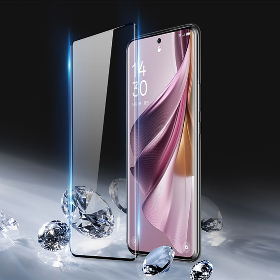 Sticlă temperată pentru Oppo Reno 10 / 10 Pro 5G, Dux Ducis ecran complet, negru