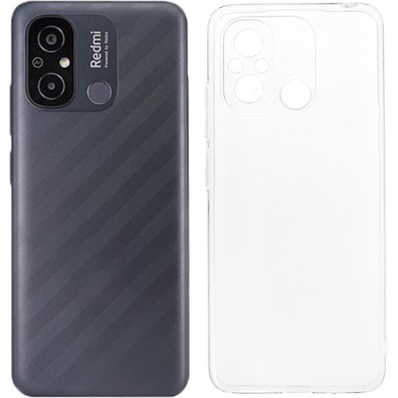 Caz subțire pentru Xiaomi Redmi 12C/11A 4G, Slim, transparentă