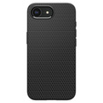 Carcasa Spigen pentru iPhone 16E, Liquid Air, negru + 9H Tempered Glass