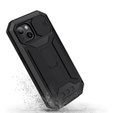 Husă pentru iPhone 13, R-JUST CamShield Slide, armată, negru