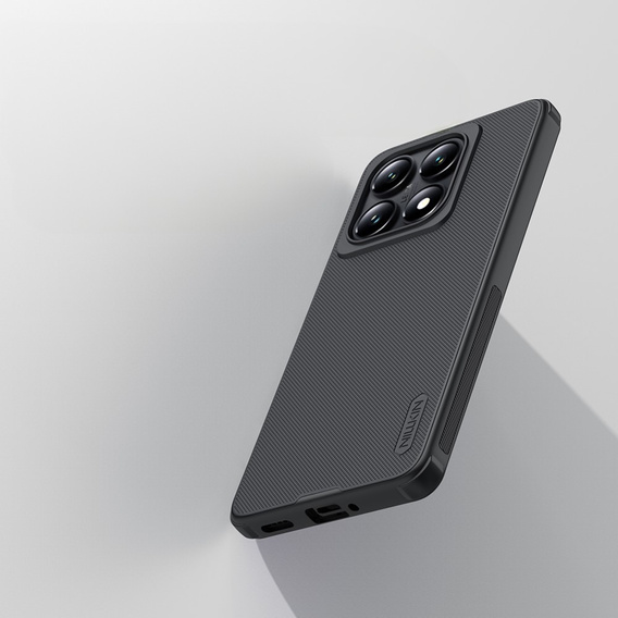 Husa NILLKIN pentru Xiaomi 14T Pro, Frosted Shield, pentru MagSafe, negru