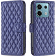 Cu clapetă pentru Xiaomi Redmi Note 13 Pro 5G, Wallet, BINFEN COLOR, albastru