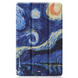Husă pentru Samsung Galaxy Tab S6 Lite, Smartcase, painted pattern
