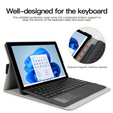 Huse pentru Microsoft Surface Pro 9, Wallet Pen Slot, negru