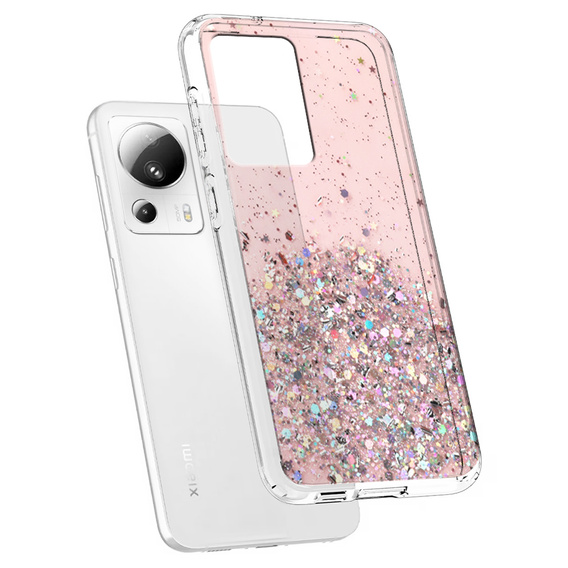 Huse pentru Xiaomi 13 Lite, Glittery, roz