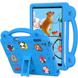 Husă pentru copii pentru iPad 9.7" 2018/2017 (6/5 gen.) / Pro 9.7" 2016, Cute Patterns, cu suport, albastru
