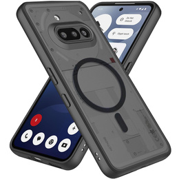 Husă pentru Nothing Phone 3A, pentru MagSafe, ERBORD Matt Case, negru