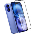Sticlă călită 3D pentru iPhone 16, negru