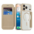 Carcasă RFID Wallet MagSafe flip cu protecție pentru camera foto pentru iPhone 17 Pro Max