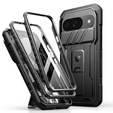 Husă blindată pentru Google Pixel 9, Dexnor Full Body (Two Frames), negru