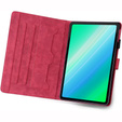 Husă pentru iPad 10.2" 2021/2020/2019 (9/8/7 gen.), cu clapetă, animal, roșu