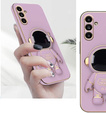 Huse pentru Samsung Galaxy A56 5G, Astronaut, violet