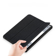 Husă pentru Samsung Galaxy Tab S9 Plus, Smartcase cu spațiu pentru stylus, negru