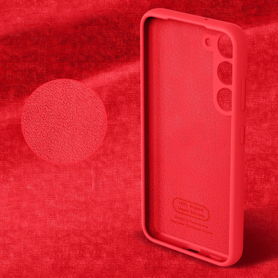 Husa pentru Samsung Galaxy S23 Plus, Silicone Lite, roșu
