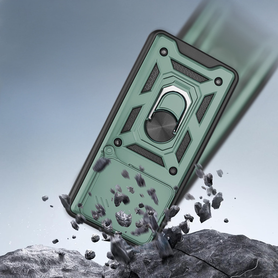 Husă blindată CamShield Slide cu capac pentru cameră și inel pentru Motorola Edge 70