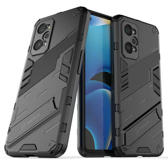Husa pentru Realme GT 2 5G / GT Neo 2 / GT Neo 3T, Military kickstand, albastru