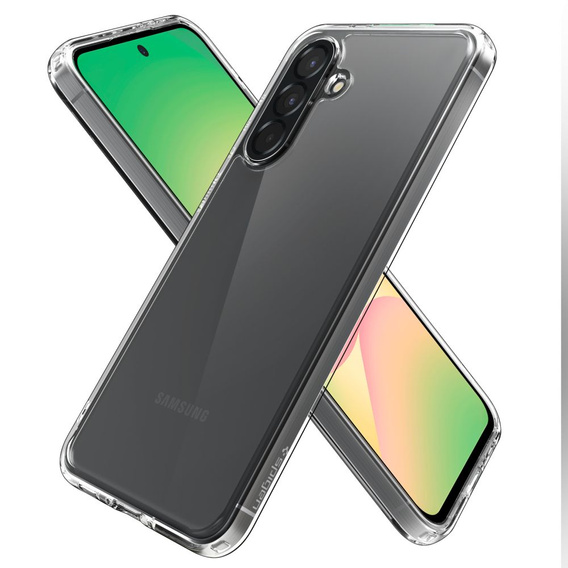Carcasa Spigen pentru Samsung Galaxy A56 5G, Ultra Hybrid, transparentă + sticlă temperată 9H