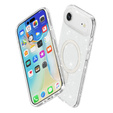 Husă pentru iPhone Air, pentru MagSafe, glitter, transparentă