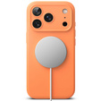 Carcasă Ringke pentru iPhone 17 Pro Max, Silicone Magnetic MagSafe, Tangerine