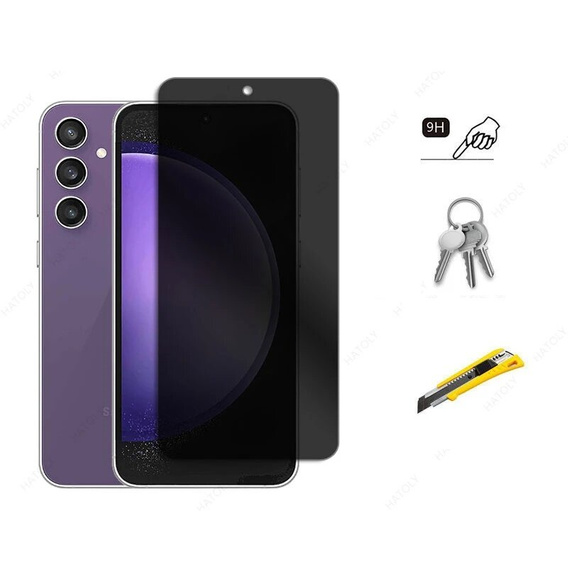 IMAK Privacy Tempered Glass pentru Samsung Galaxy S24 FE