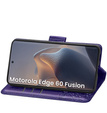 Cu clapetă pentru Motorola Edge 60 / 60 Fusion, Butterfly, violet
