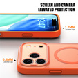 Husă mată pentru iPhone 17 Pro Max, pentru MagSafe, cu protecție pentru cameră