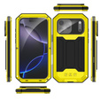 Carcasă blindată R-JUST cu protecție pentru ecran și suport pentru iPhone 17 Pro Max