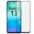 Sticlă călită 3D pentru Xiaomi Redmi 13, cadru negru