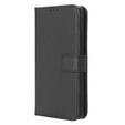 Cu clapetă pentru Poco F5 Pro 5G, Wallet Smart Magnet, negru