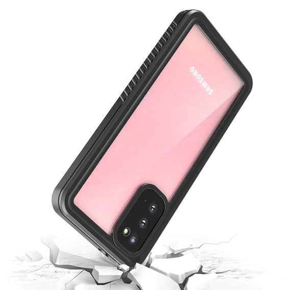 Husă impermeabilă IP68 pentru Samsung Galaxy S20 FE, negru