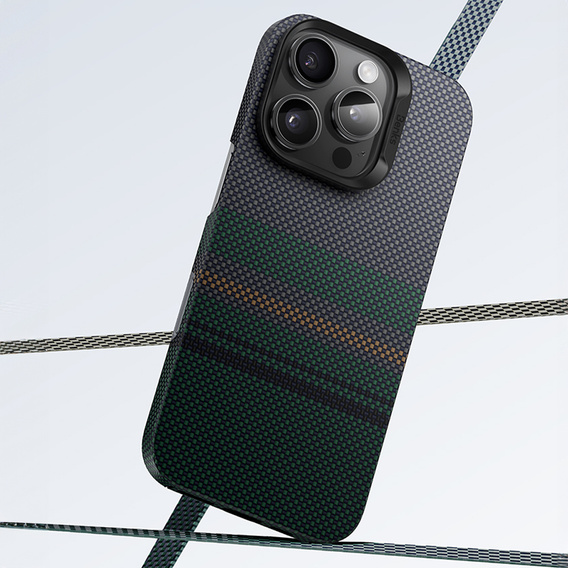 Husă BENKS Kevlar Magnetic Armor Air Aurora 600D SA66 pentru MagSafe pentru iPhone 16 Pro Max