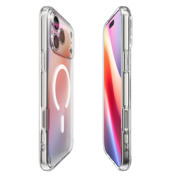 Carcasă Spigen Ultra Hybrid MagSafe pentru iPhone 17 Pro Max, Frost White